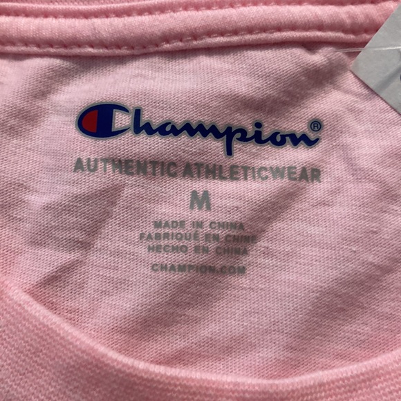 Pink Champion T-shirt for kids - Picture 3 of 3